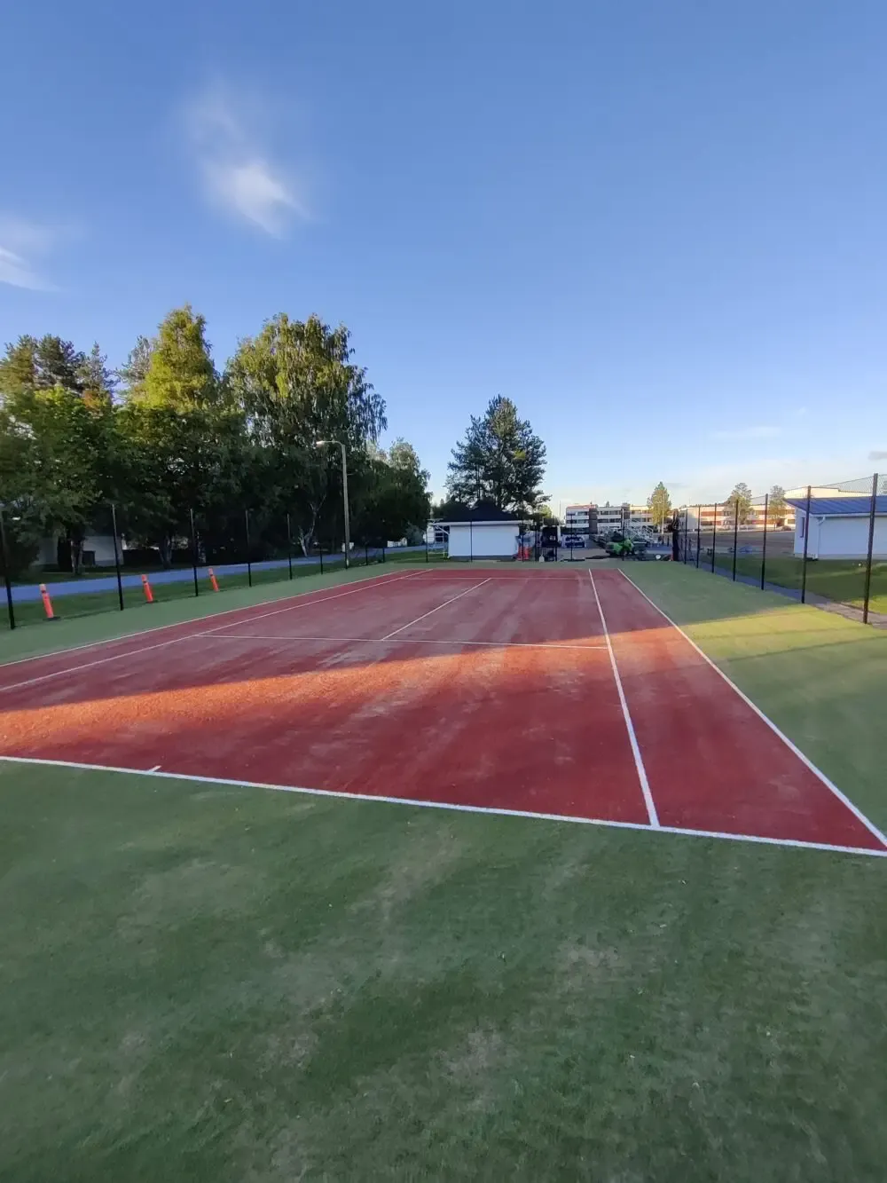 Tenniskenttä Isokyrö – yksityiskohta