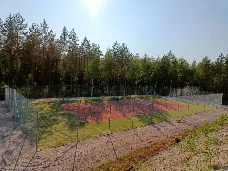 Suomenniemi Tenniskenttä kuvakulma 2